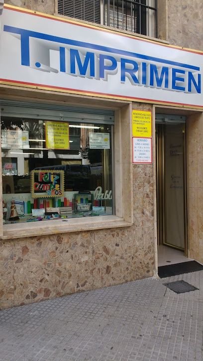 T.IMPRIMEN PAPELERÍA e IMPRENTA