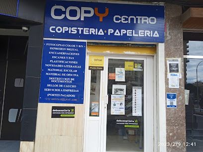 Papelería Copistería COPY CENTRO -Debuenatinta -In Post Mondial Relay