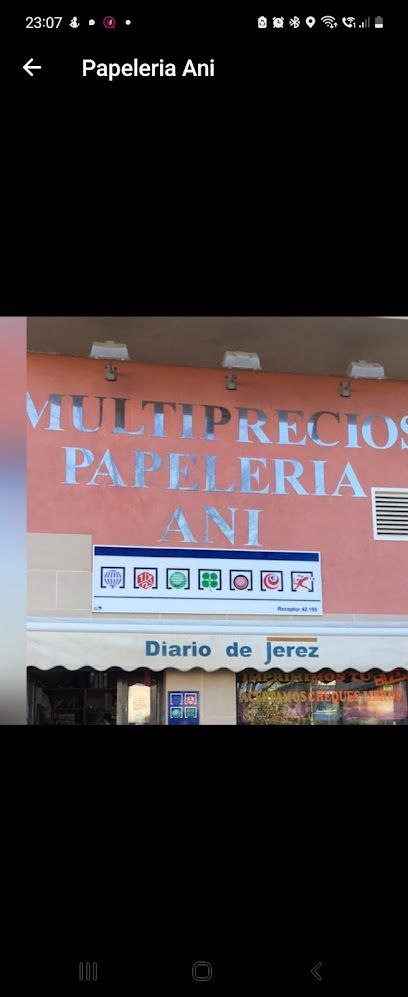 PAPELERIA MULTIPRECIO ANI MARQUESA