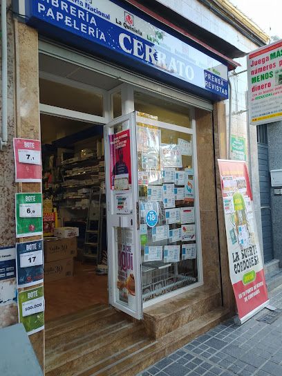 Papelería, librería y apuestas del estado Cerrato