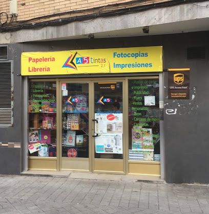 Papelería Librería A5 Tintas