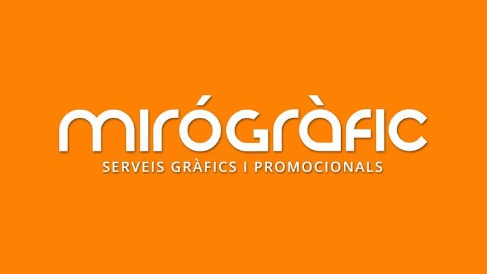 Mirógràfic - Serveis gràfics i promocionals - impremta digital - estampació